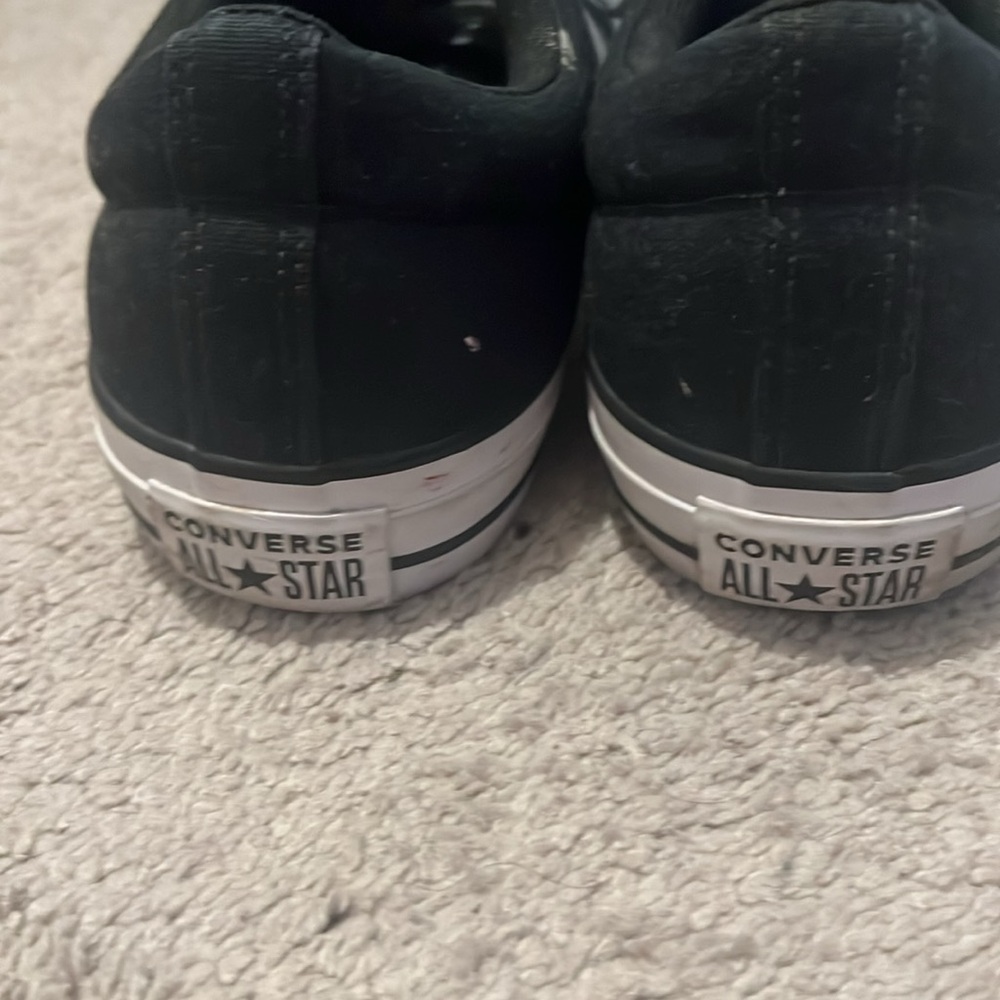 Converse Chuck Taylor Street colorblock Black & gray Sneakers Shoes Men’s 13 - Picture 6 of 7
